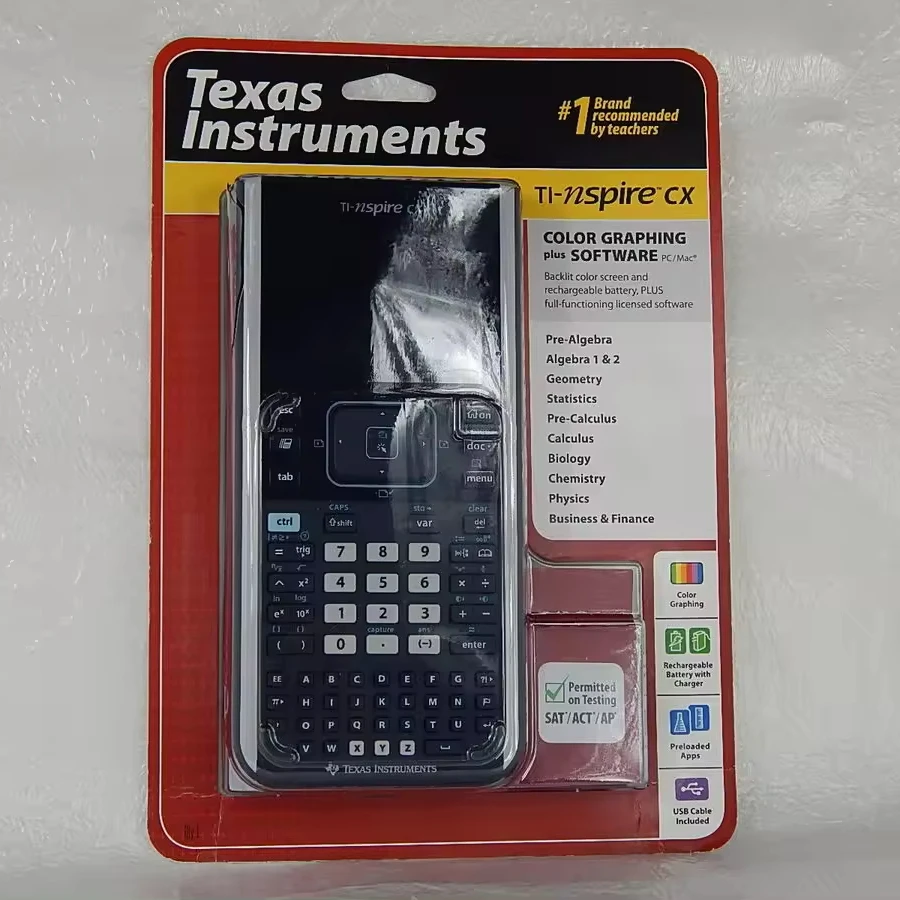 Verified supplier for Authentic Texas Instruments TI-Nspire CX II CAS Color Graphings Calculator Factory Sealed