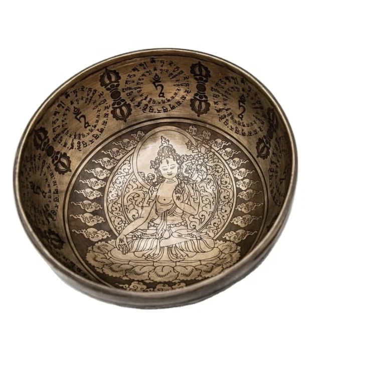 Tibetan Bowls Bronze Singing Bowls Brass Bowl Set of 2