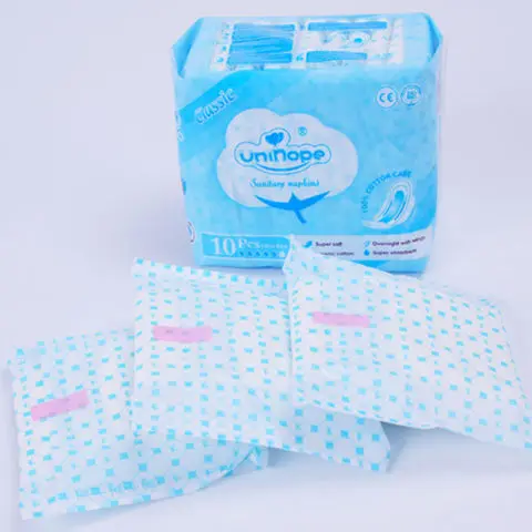 OEM Wholesale high-grade stock lots women pads natural sanitary pads