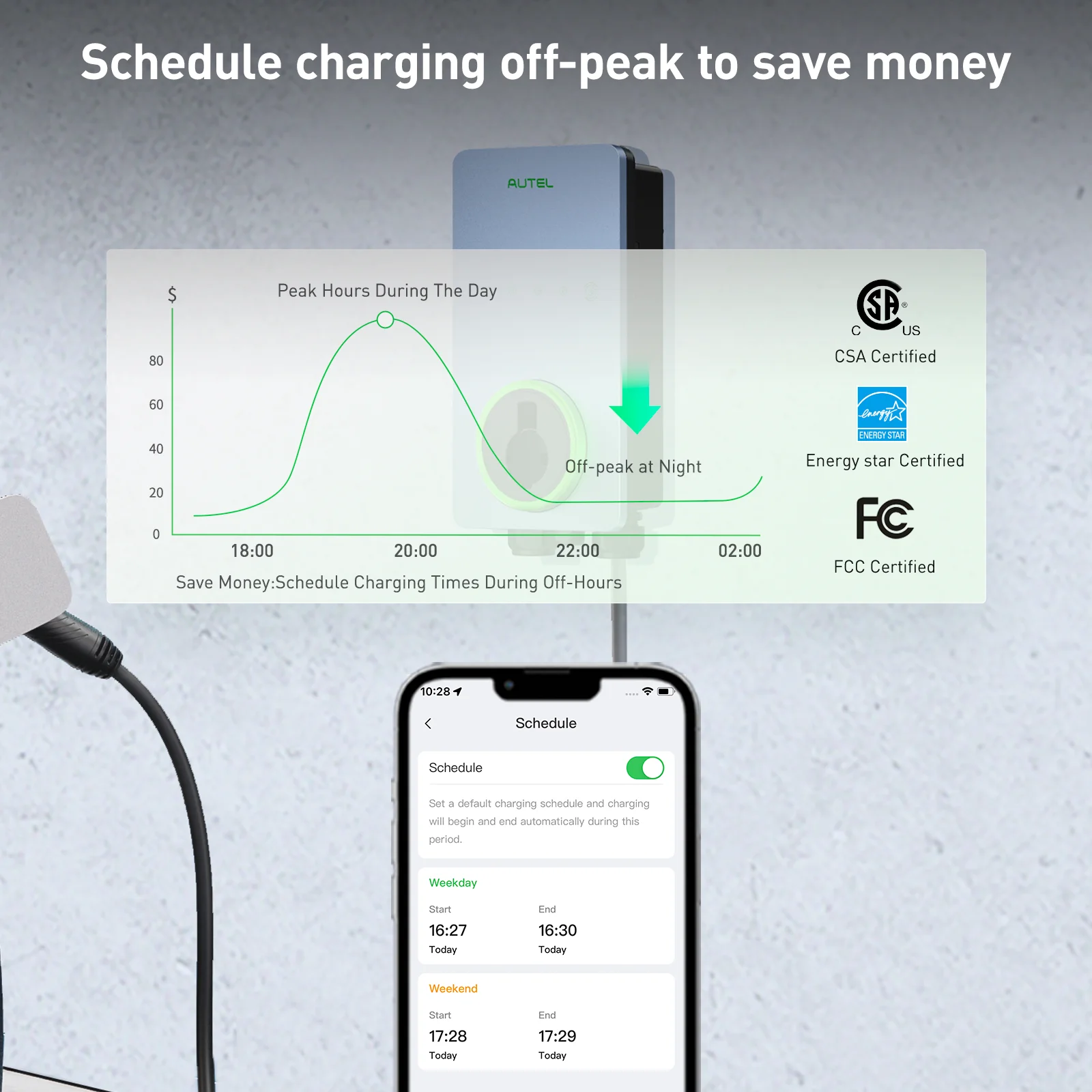 Floor-Standing EV Charger 50A OCPP sierra blue Smart EV charging station with pedestal