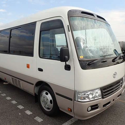 Cheap Used Toyotas Coas-ter Bus 2x diesel A/C Engine Japan Roller Passenger, 100% Good Condition & Warranty & Insurance Covered