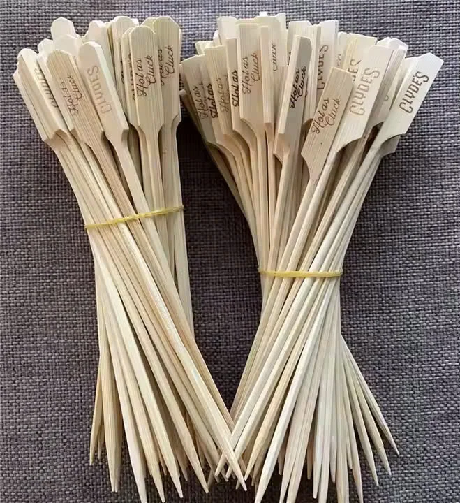 Personalized Bamboo Skewers: Perfect for Kebab, Steak, and More