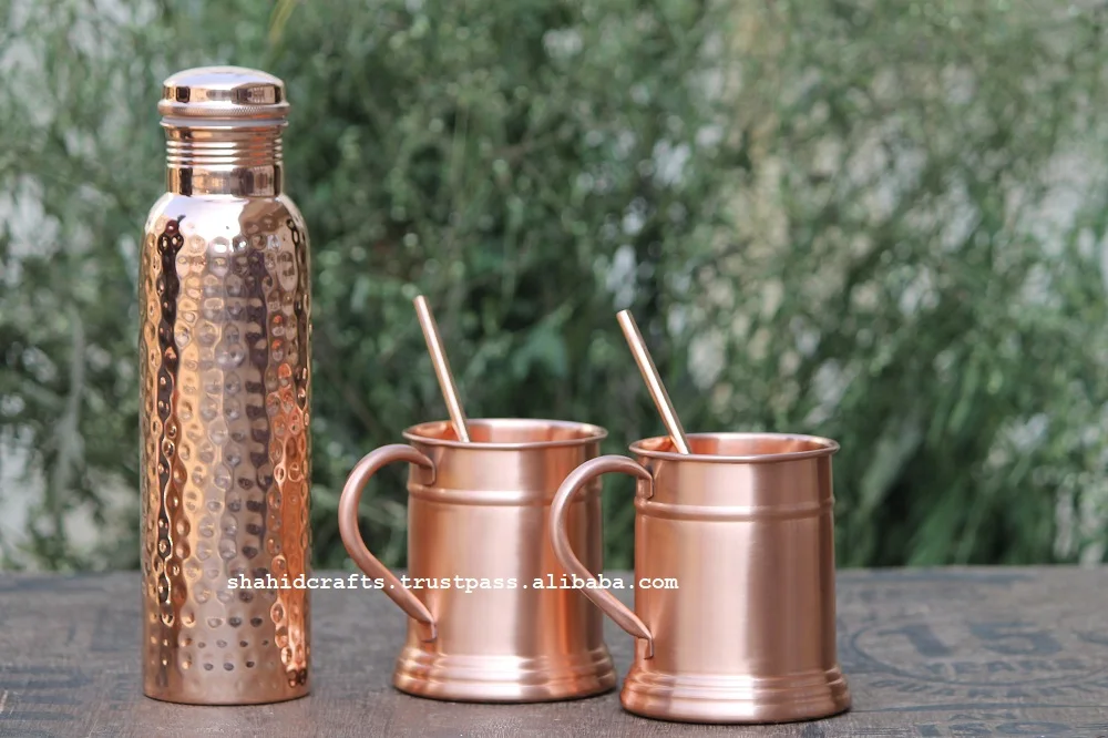 Moscow Mule Straight Hammered Mug