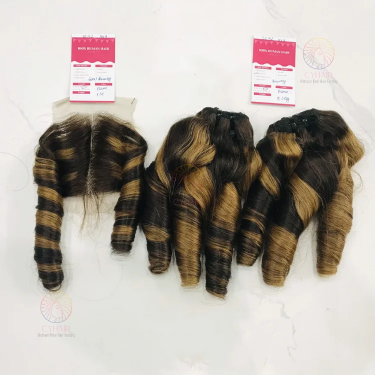 Cheapest Wet And Wavy Human Hair Bundles Double Drawn Quality Wavy Hair Product From Cyhair Manufacturer Wholesale