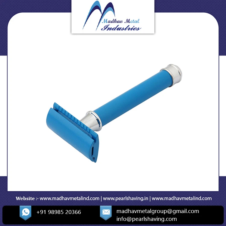 Indian Exporter of Low Price Eco Friendly Round Handle Double Edge Safety Razor At Best Price