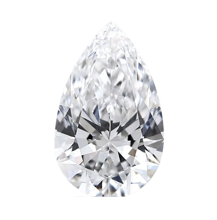 Premium Luxury Wedding and Engagement Jewelry Making Pear Cut VS2 Clarity 1.03 Carat Lab Grown IGI Certified Loose Diamonds