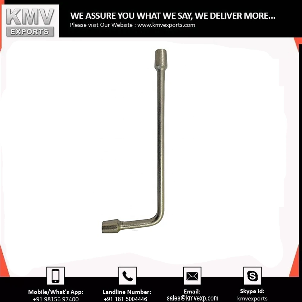 Best Quality CRV Steel Zinc Finished Tapper Wrench Set Chrome Adjustable L Type Spanner Quality Assured Industrial Wrench