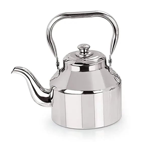 Stylish Tea Pot/Tea Kettle Finished For Home Hotel restaurant Stainless Steel Dishwasher Safe Mirror Finished Tea Coffee kettle