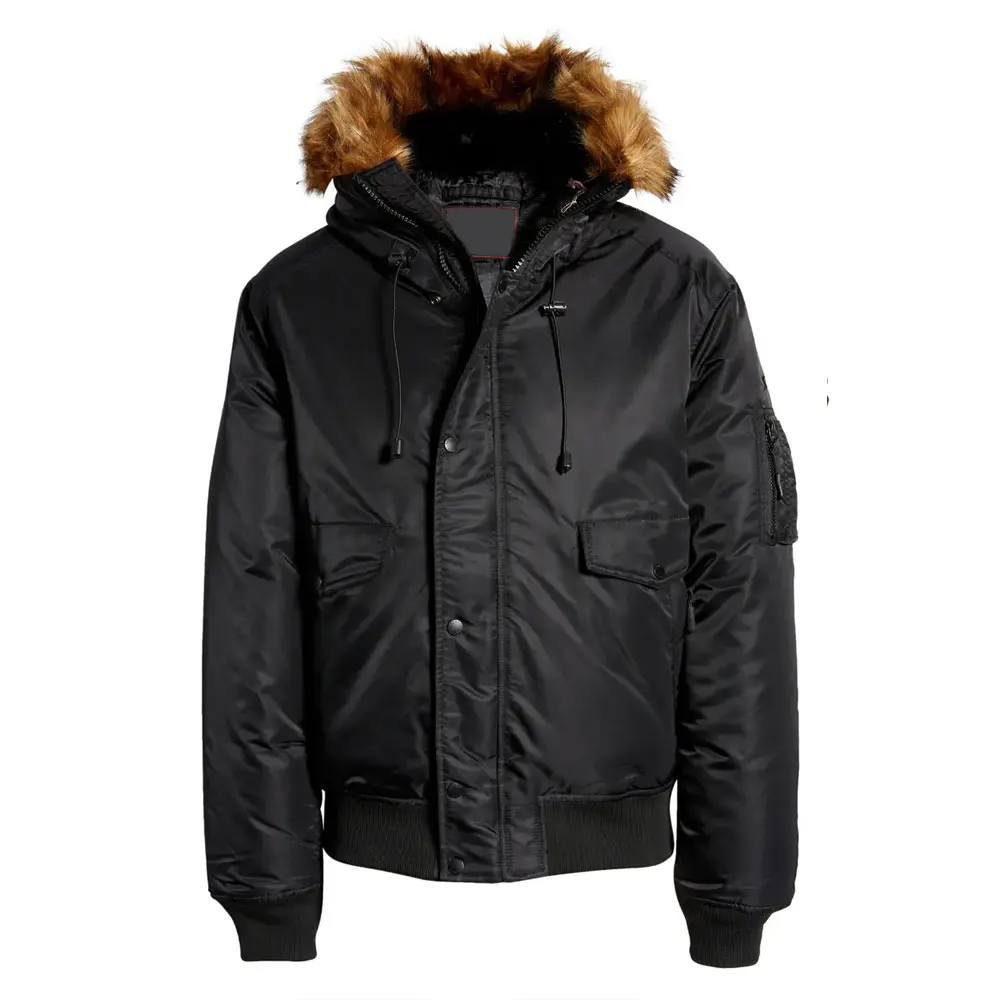 Оптовая продажа OEM легкие теплые удобные длинные пальто с логотипом под заказ для мужчин Новое поступление мужских длинных меховым