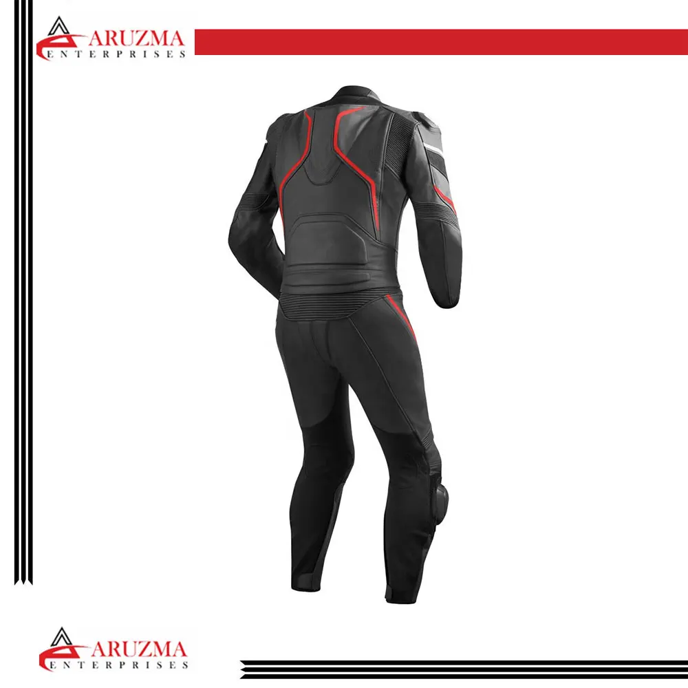 Motorcycle Leather Gear Racing Suit Motorbike Riding Race Suit 1 Piece & 2 Piece Cowhide