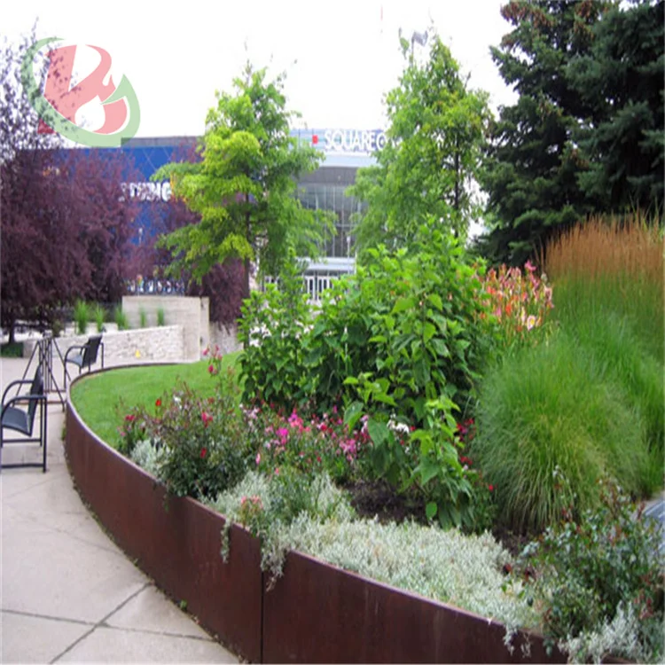 Распродажа огородная окантовка для газона Ландшафтная стальная ландшафта