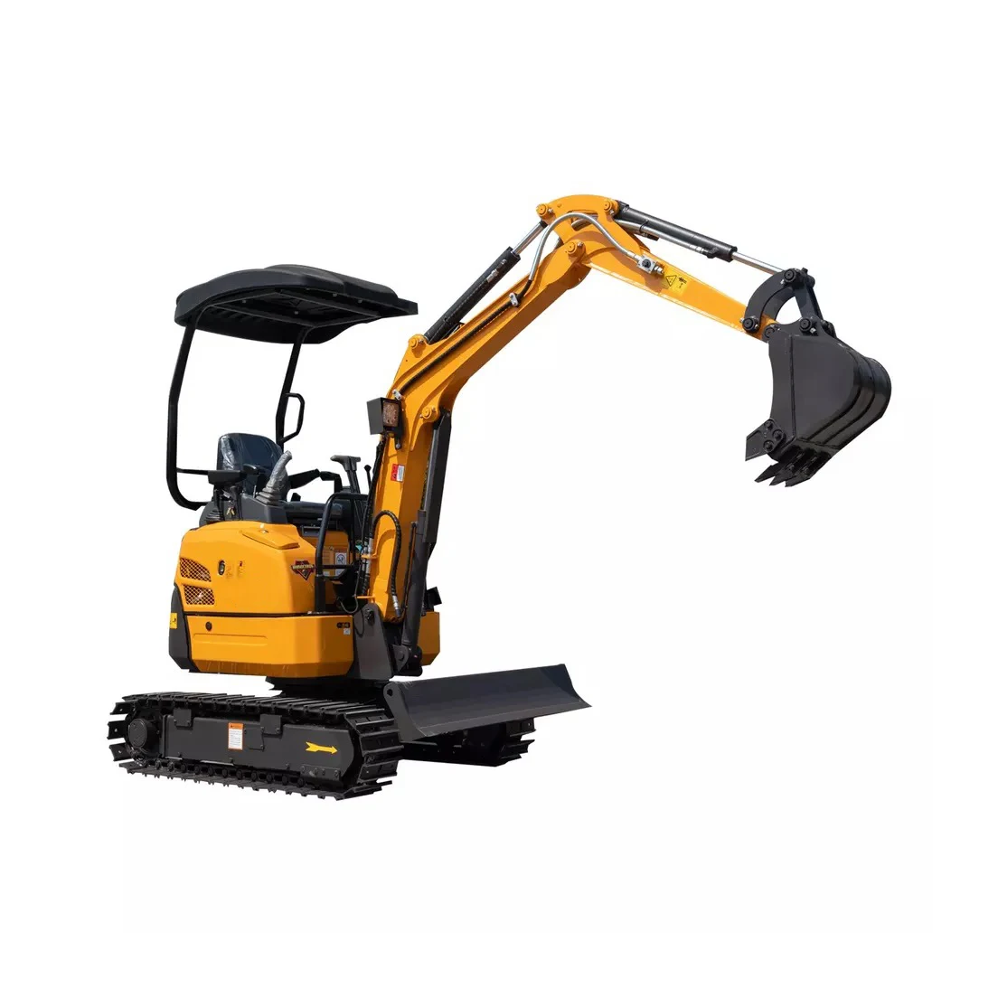 The manufacturer sells crawler excavator with accessories at a low price