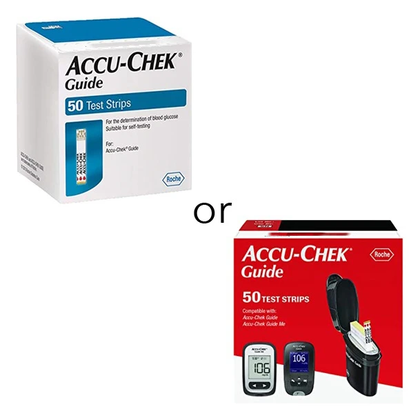 Accu-Chek направляет тест-полоски для определения уровня глюкозы и диабета 100 карат