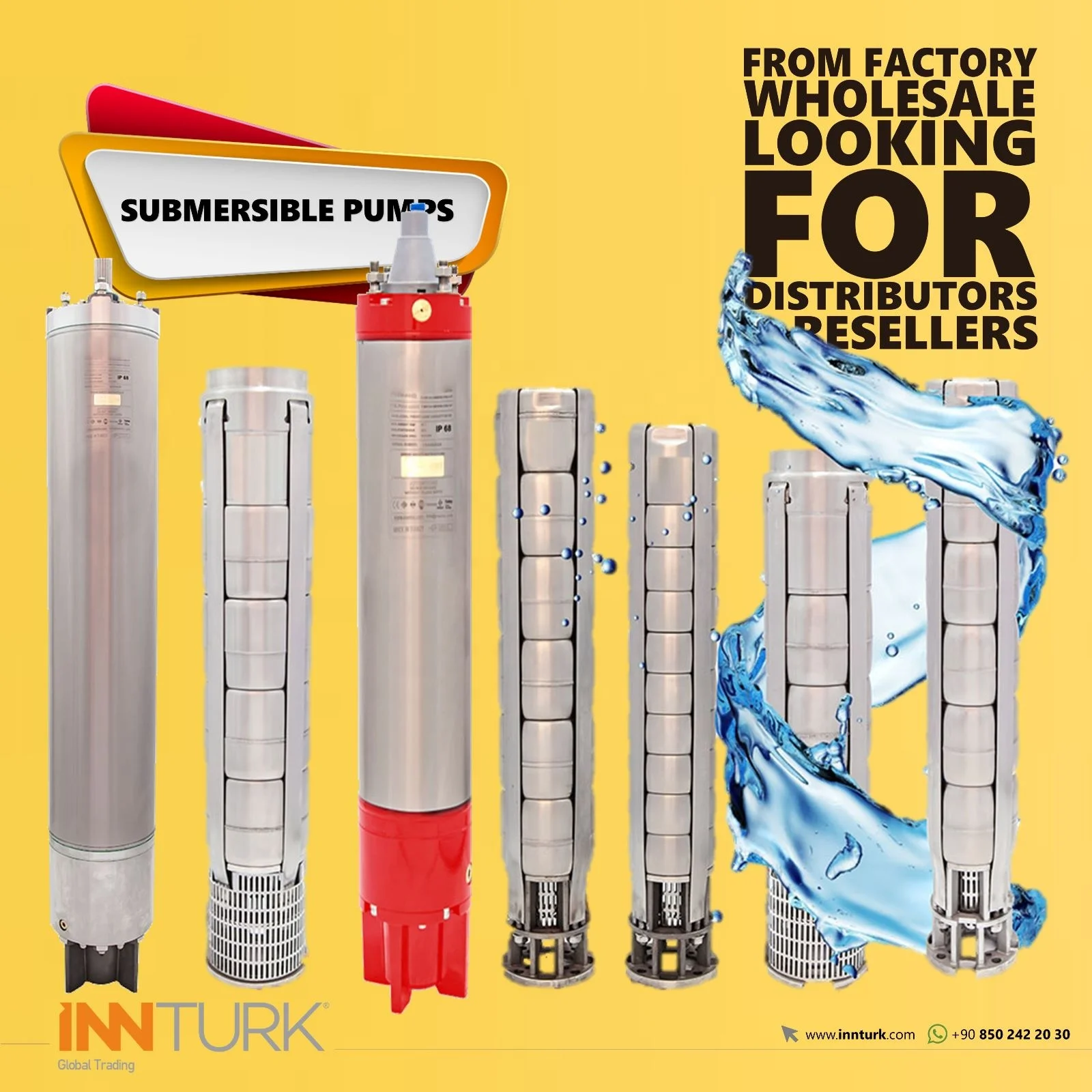 6 Inch Deep Well Water Submersible Pump Stainless Steel Pumps SP660 Type Best Quality Factory Sale Submersible Pumps