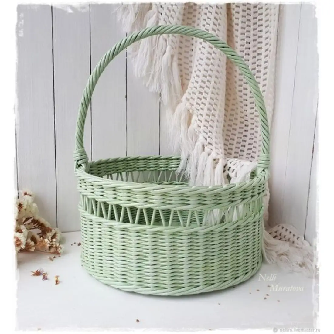 Collectable Gift Basket Real Rattan Customized Decorative Rack High Quality Rattan Basket At Competitive Price