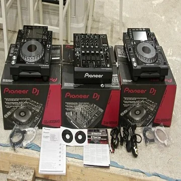 New Discounted Pioneers 2X CDJ-2000 NXS2 & 1 DJM-900 NXS2 Bundle Package