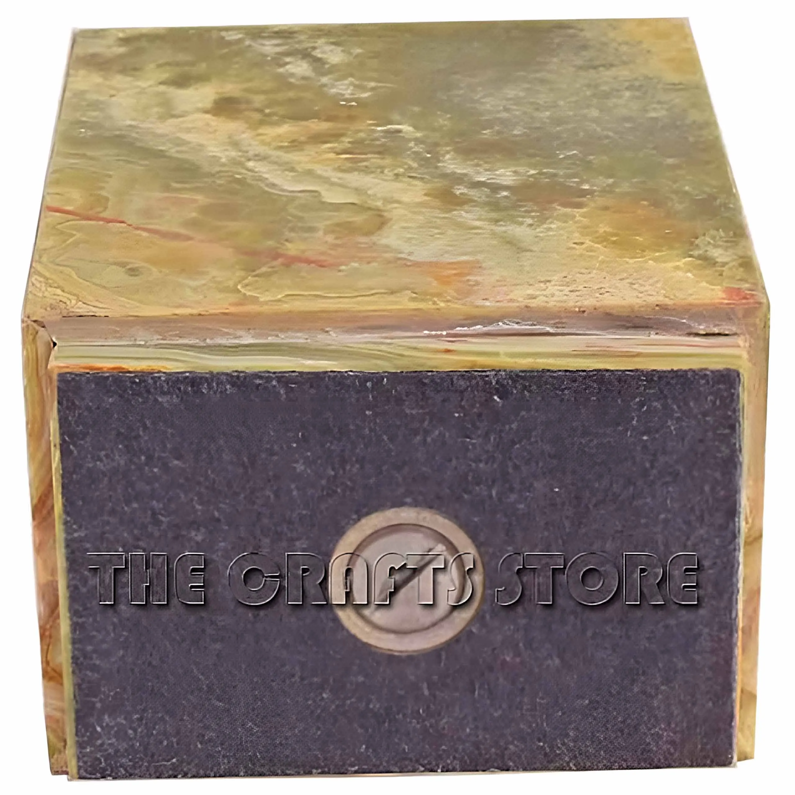 Cheap Marble and Onyx Natural Stone Assorted Medium Tower  Hand Crafted Cremation Urns For Holding Human & Pet Ashes