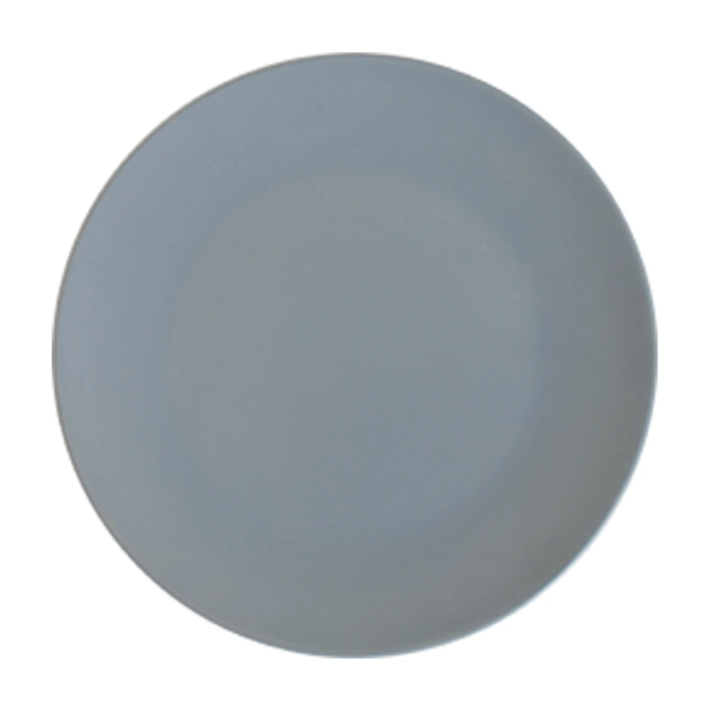 Wholesale grey ceramic dinner porcelain stoneware plates sets for wedding event restaurant hotel