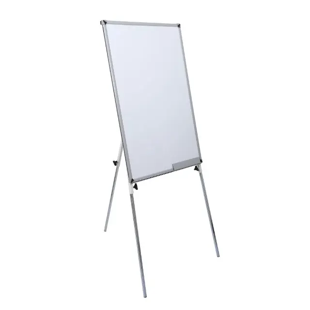 60*85 Height Adjustable  Easel Board Laminate  Tripod Stand Whiteboard Dry Erase Easel Board for Office Home School