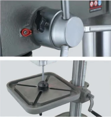 Variable Speed Bench Drill Press DP-VS Series with Cast Iron Base Heavy Duty Semi-Industrial Drilling Machine