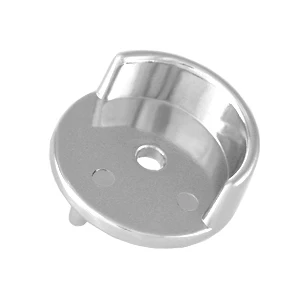 Zinc Alloy Wardrobe Rail Closet Rod Holder