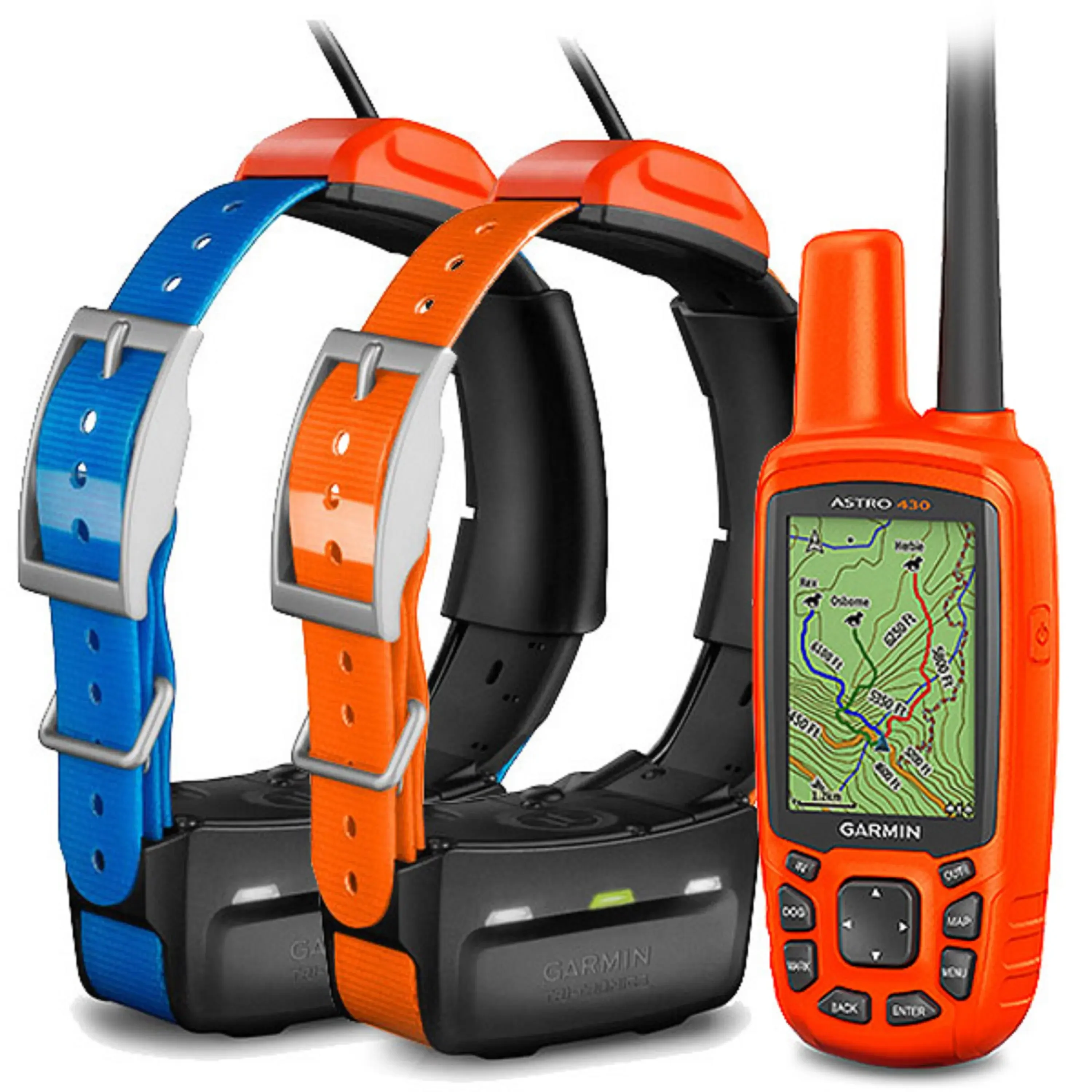 Лучшая цена для gargins Astro 320 GPS система слежения за собаками с воротниками 3 x T 5
