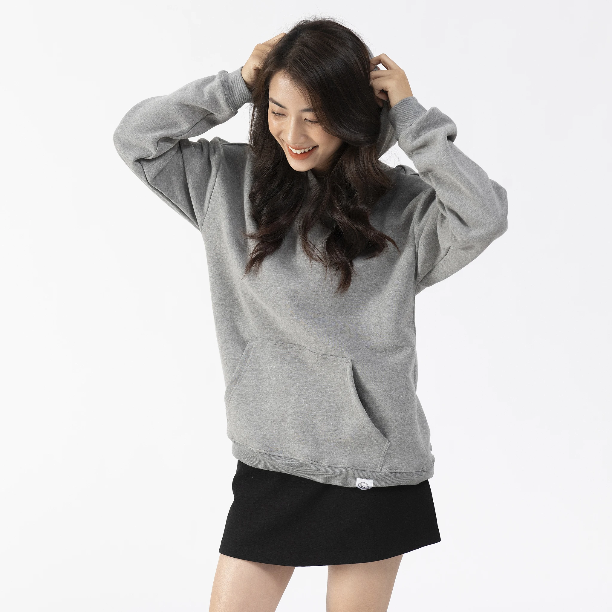 High Fashion OEM Custom Design Wholesale Cotton Embroidered Printing Logo Unisex Oversized Women Hoodies Factory Price