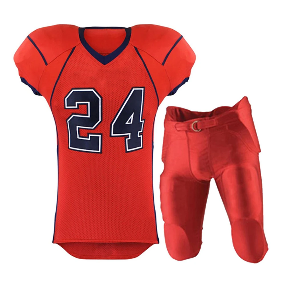 Customize Sublimated Stitched Embroidery Rugby Sports Clothes Jerseys Soccer Original Football Shirt American Football Jerseys