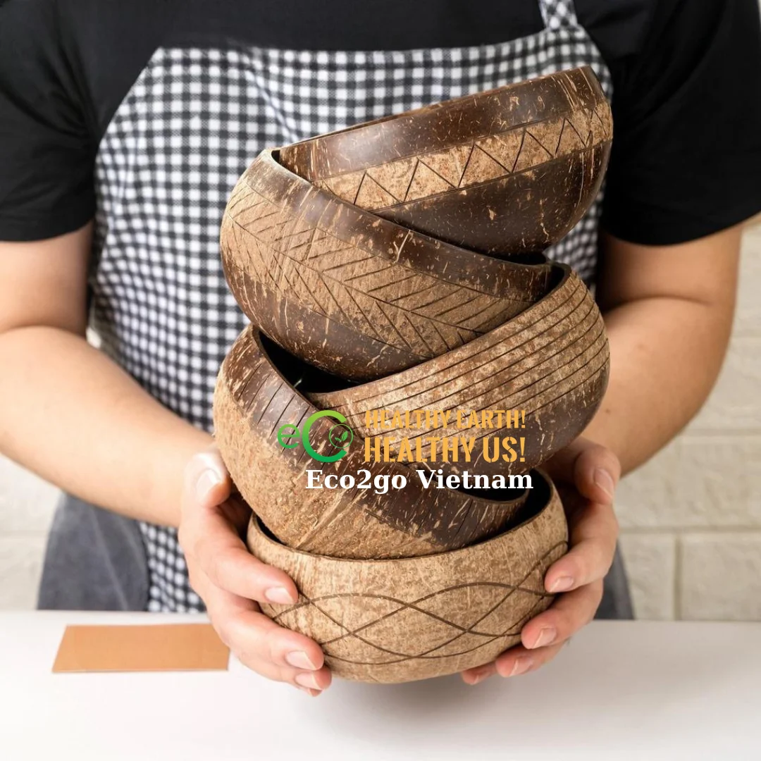 High Quality Natural Handmade 100% Lacquered Coconut Bowl/ Coconut Bowl Candle Made In Vietnam