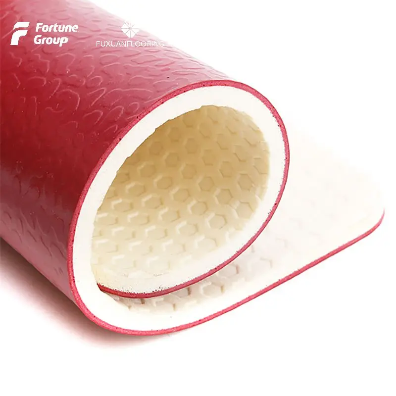 OEM ODM PVC pickleroll Indoor Sports Court flooring Vinyl Floor Basketball Volleyball Tennis Badminton
