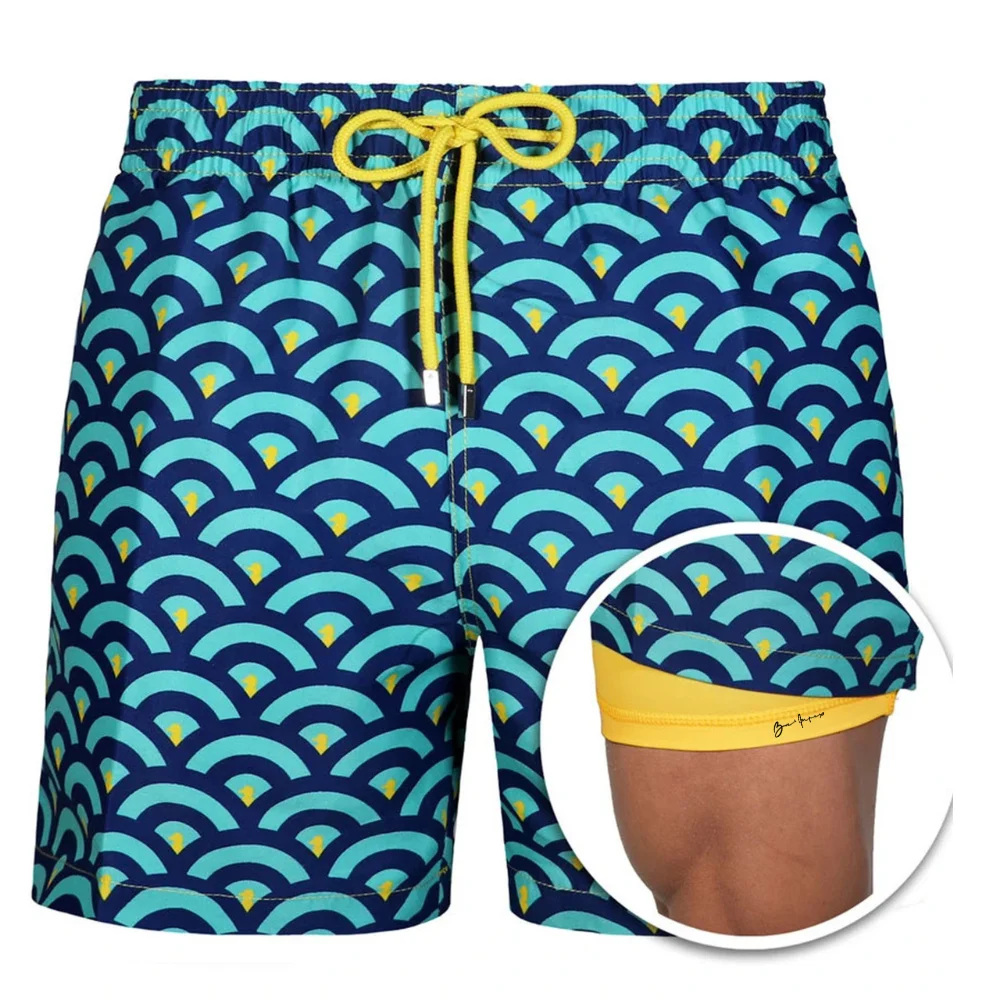Multi color color board Fashion shorts for men summer beach surf printed shorts with various colors and sizes
