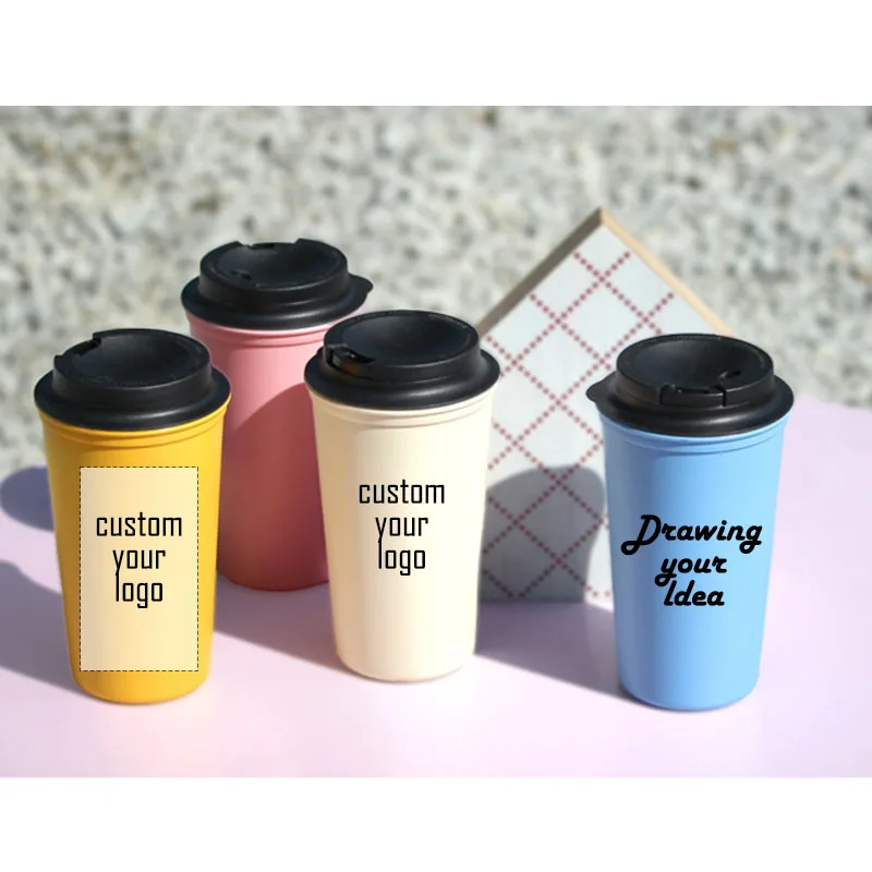 Made in Korea Double wall mug tumbler reusable tumbler BPA FREE 16oz High Quality and Durable cup
