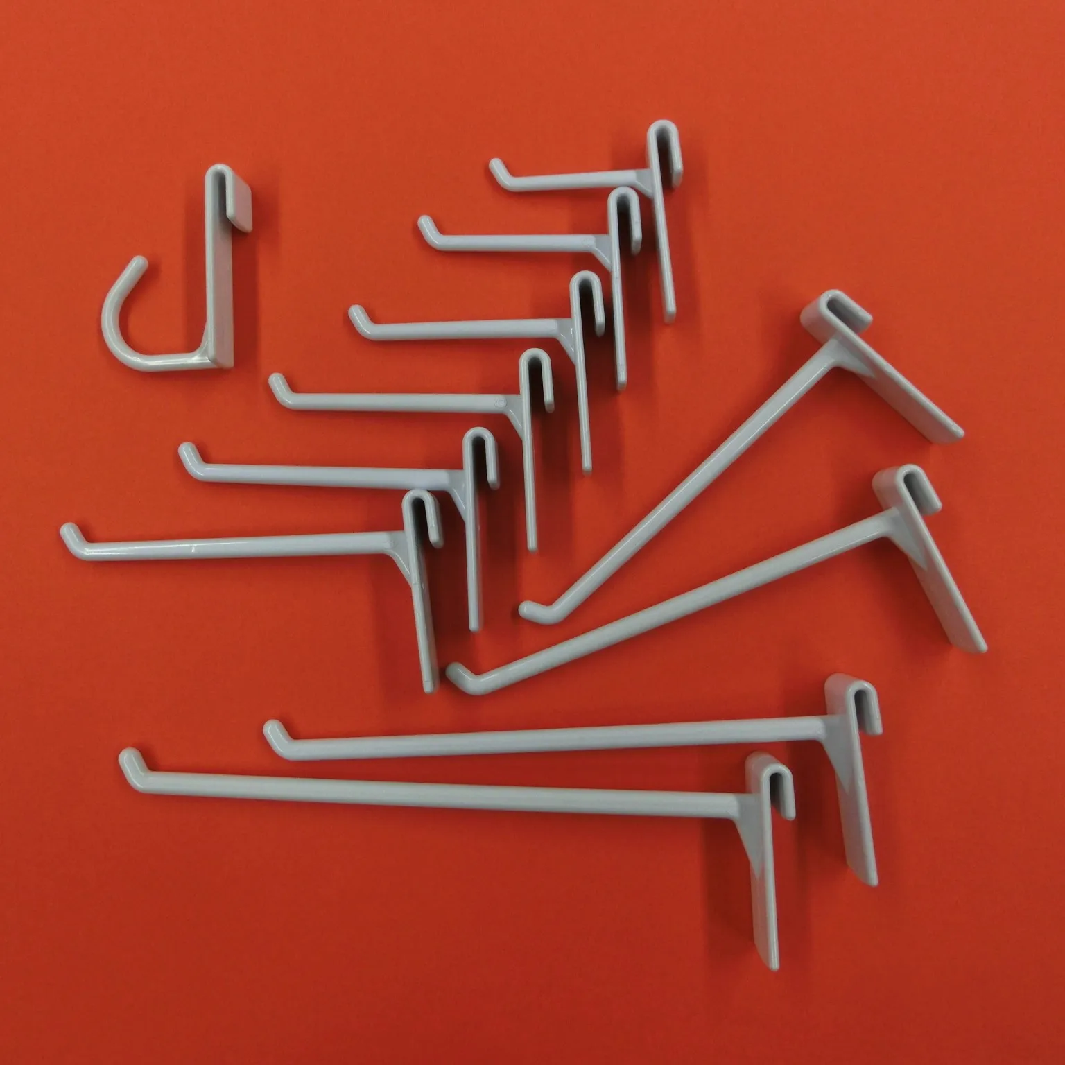 Supermarket Laundry Tools Plastic ABS Mesh Hooks for Hanging Cloth Picture Light Curtain Sale Tools Purse Display