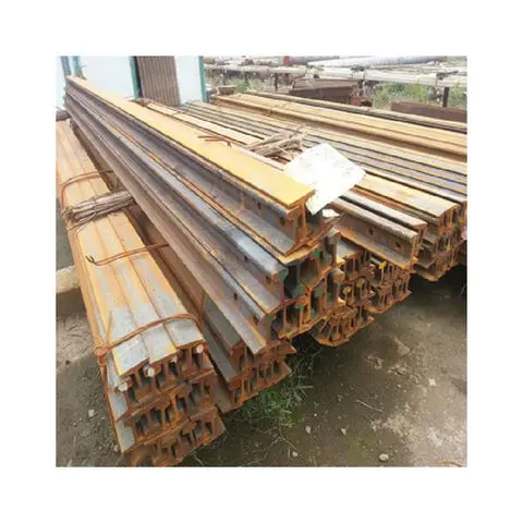Iron and Steel Used Rails HMS 1/ 2 Scrap/ Metal Scrap