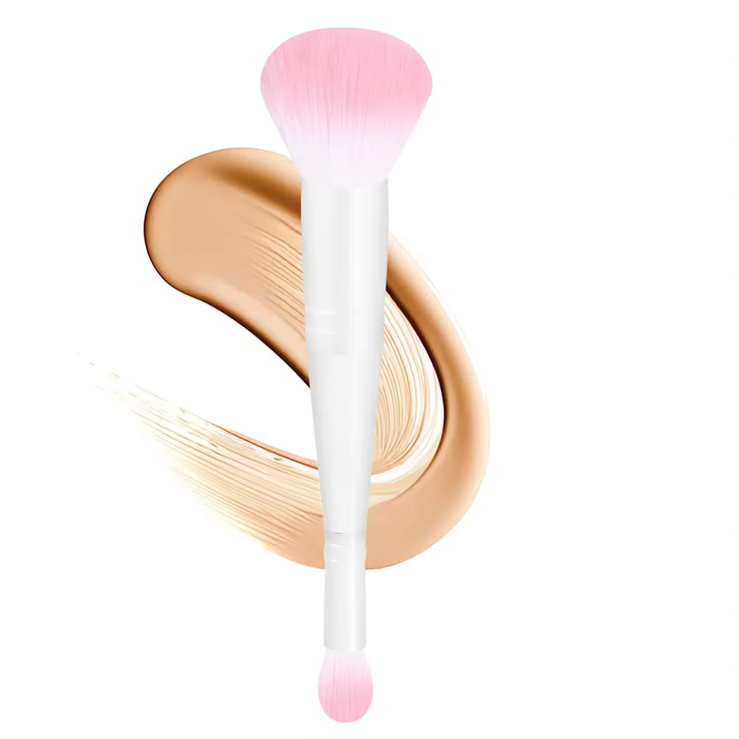High Quality Private Label Single Eyebrow Brush Double Sided Head Cosmetic Brushes Wholesale Brushes For Make Up