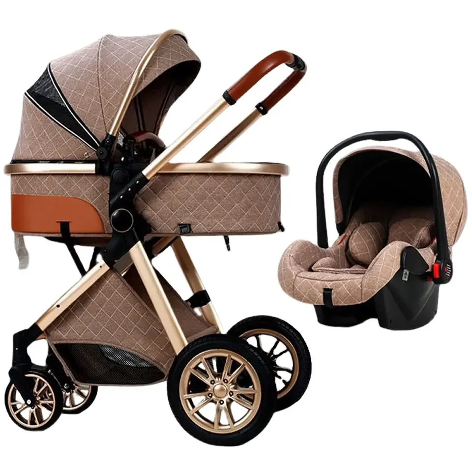 Buy  lightweight pram doll travel system strollers walkers & carrier 3 in 1 baby stroller with carry for Wholesale