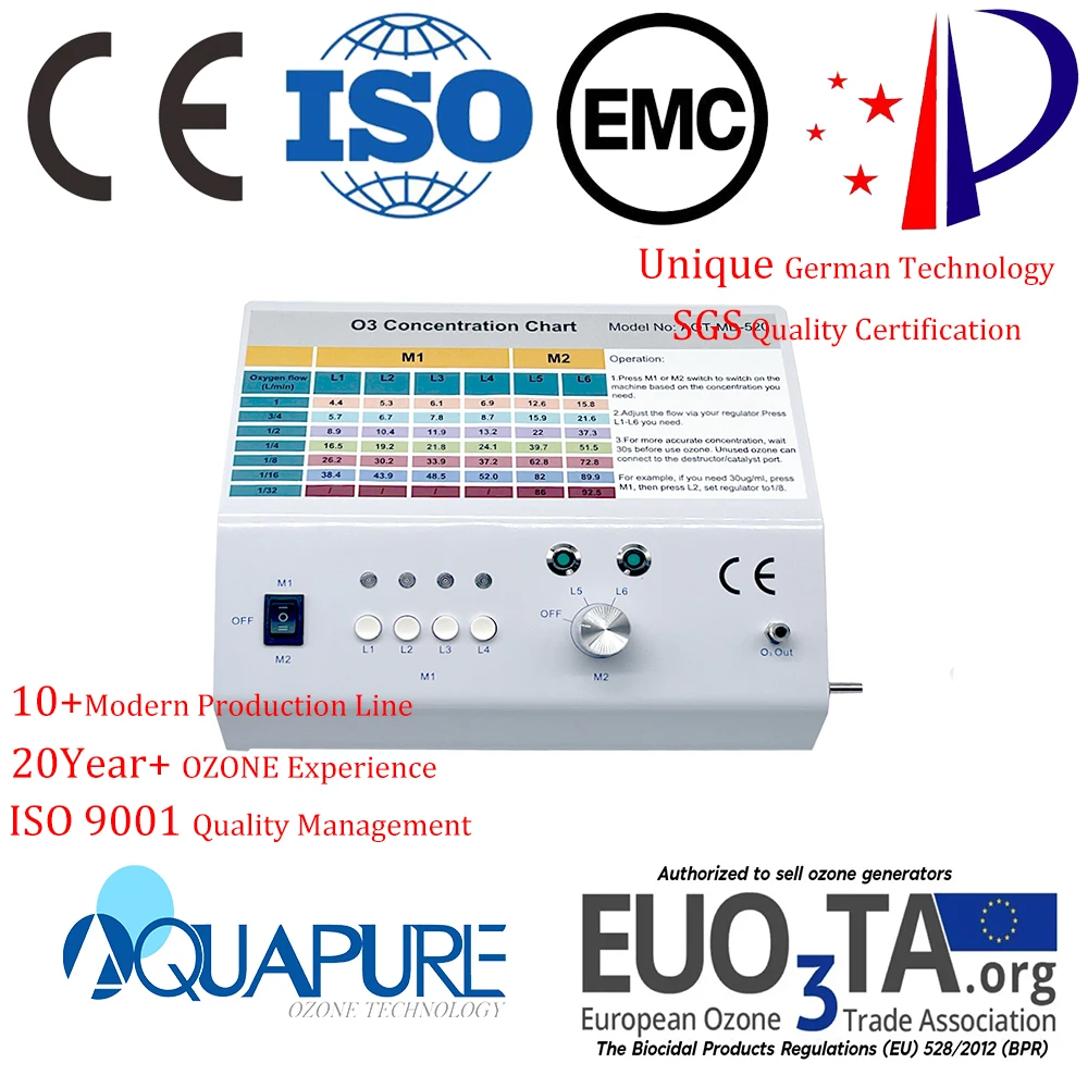 Veterinary Instrument Ozone Generator Pet Medical Device Portable Ozone Therapy Machine