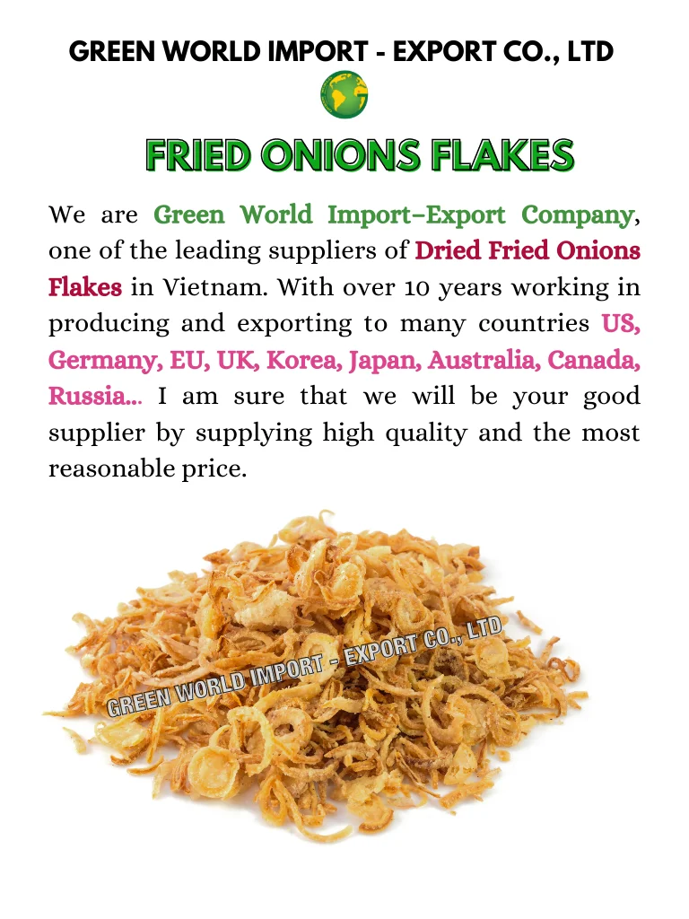 HOT NEW!! VIETNAMESE DRIED ONIONS FLAKES WITH DELICIOUS AND SWEET TASTE - COMPETITIVE PRICE FRIED RED ONION WITH HIGH QUALITY