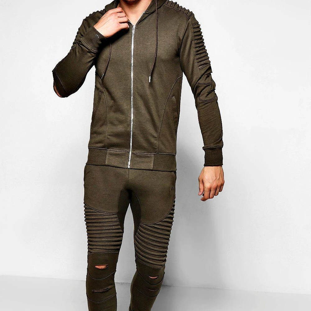 wholesale custom sport running wear suit other unisex men sportswear tracksuit sweatsuit set for men 2023