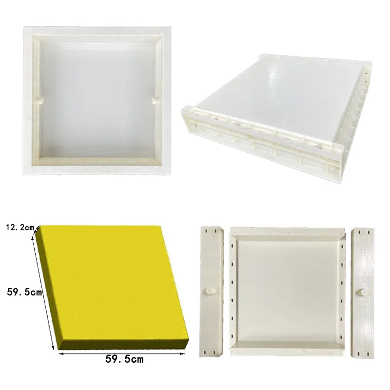 Litchi pattern paver mold for garden paver, custom PP plastic paver mold interlocking tile mold manufacturers