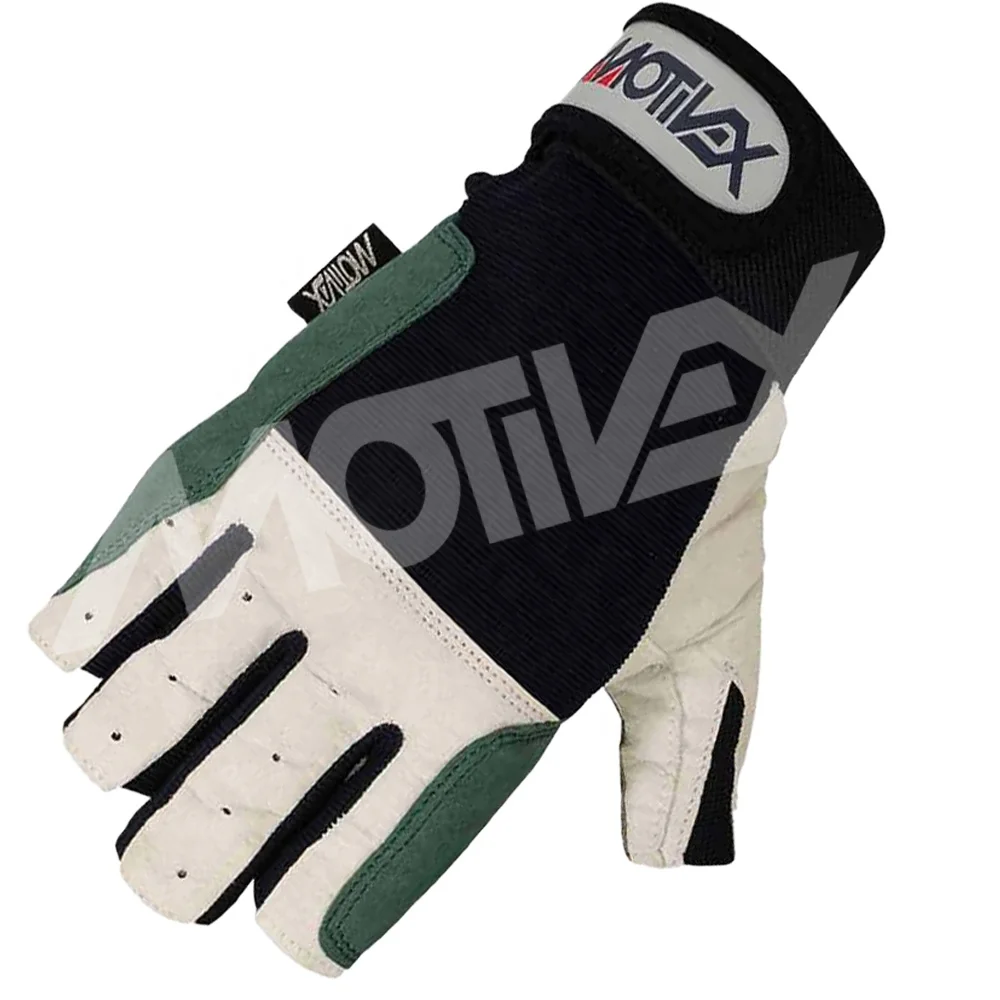Wholesale Premium Quality Sailing Gloves Short Finger Non-Slip Racing Boating Yachting Fishing Shooting Hunting Sailing Gloves
