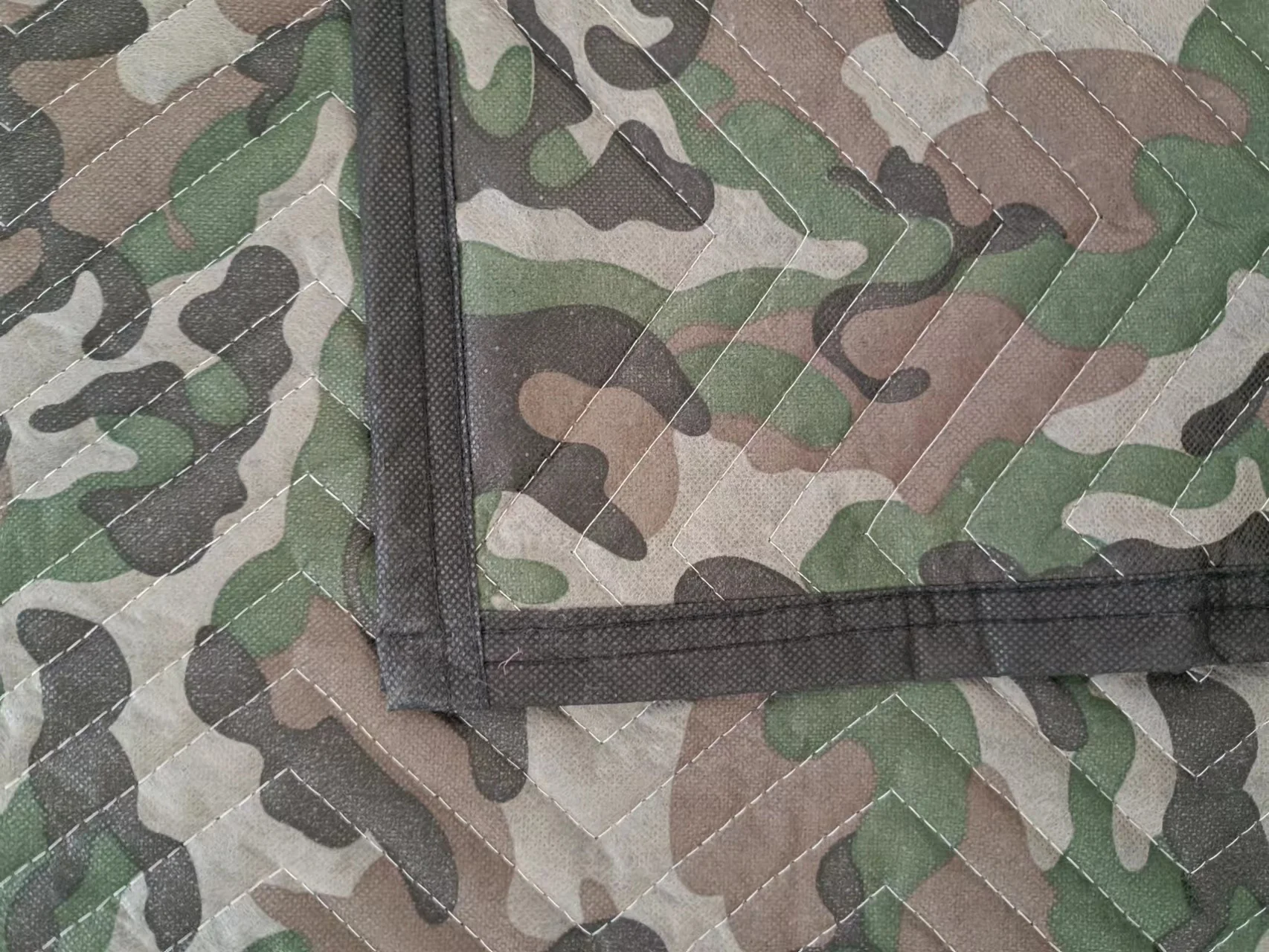 Non woven moving furniture blanket , non woven skin furniture protection felt quilted moving pad blanket