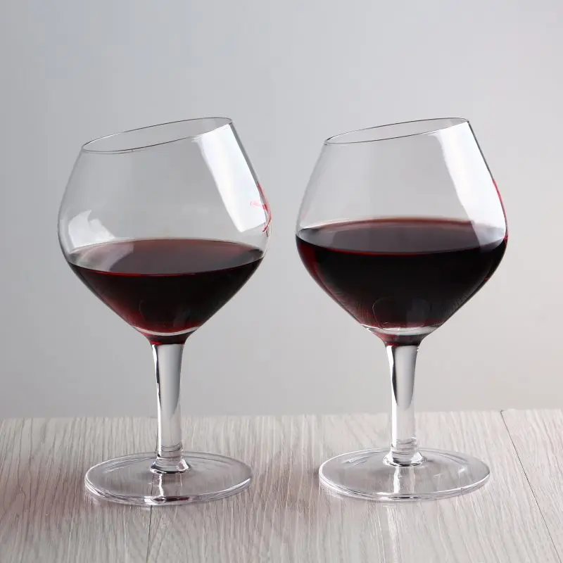 wholesale unique bling personalized glitter goblet custom logo red wine glasses set for wedding crystal