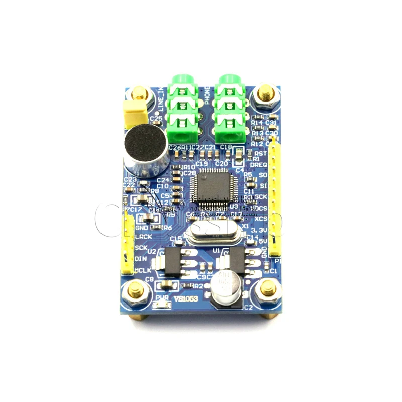 Chipsship Original and New VS1053 Module MP3 player voice module audio decoding module  board