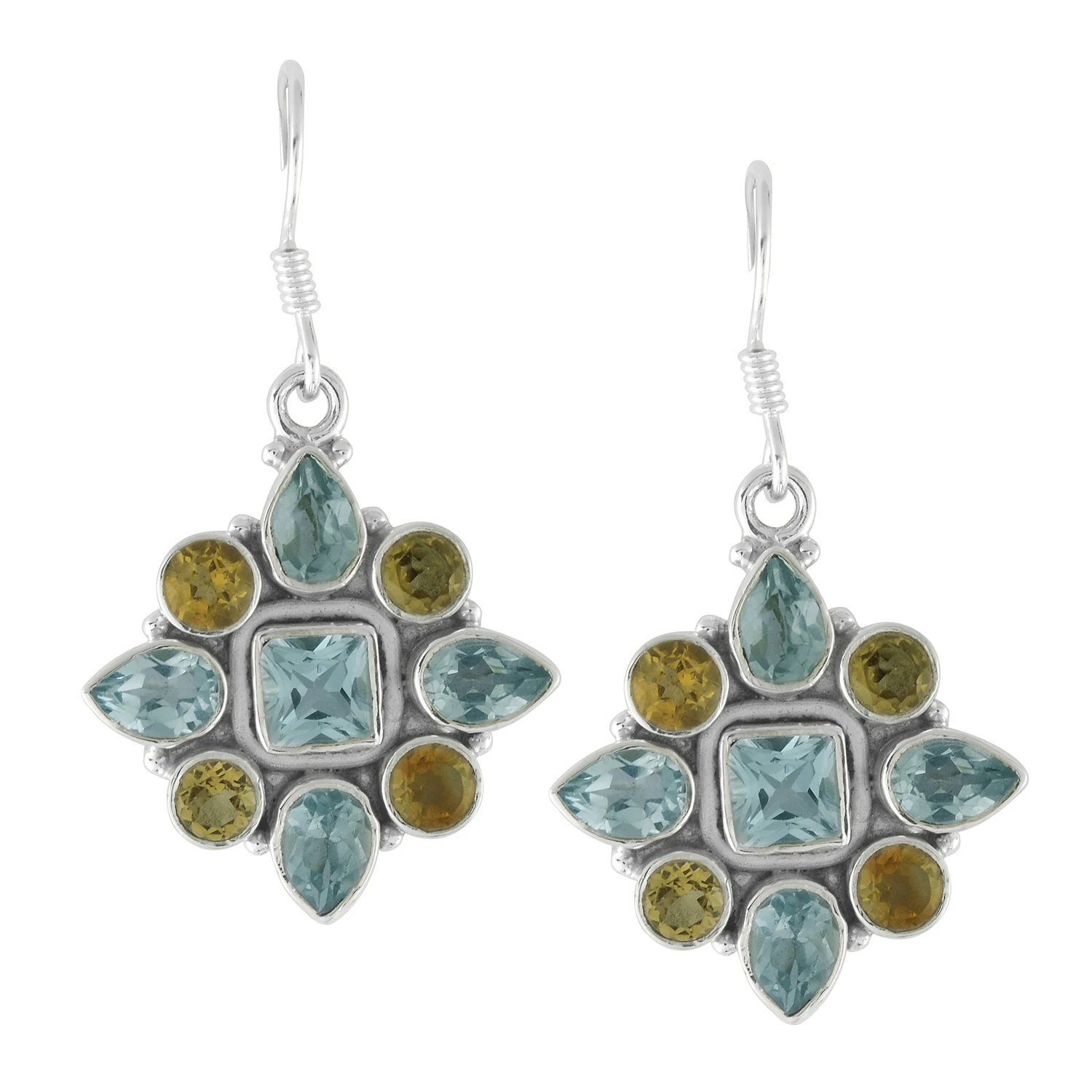 925 серьги из стерлингового серебра с подвесками