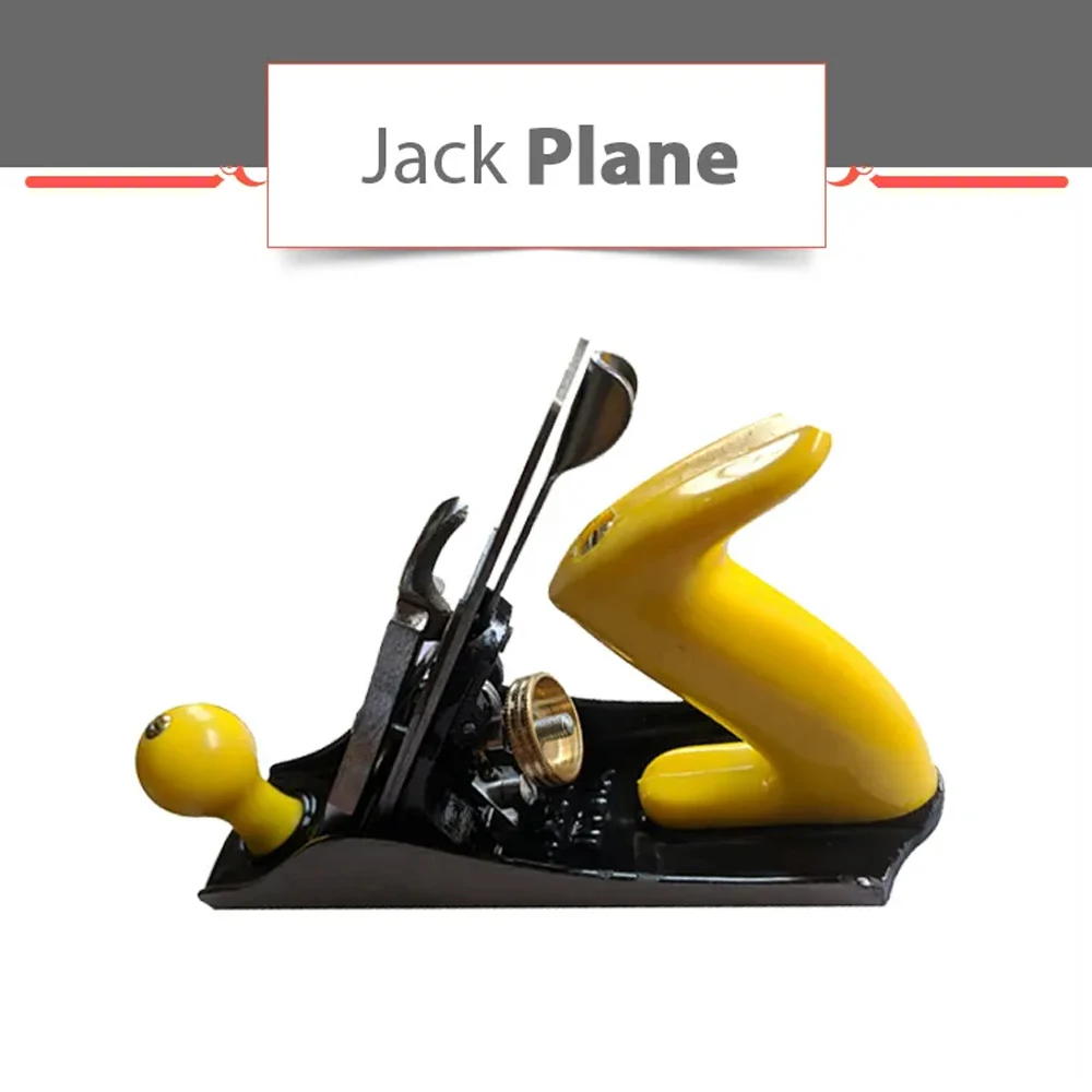 High Quality DIY Grade Jack Plane Hand Tool Industrial Use Metal Manual Iron Manufacturing from India Hardened Carpentry Tool
