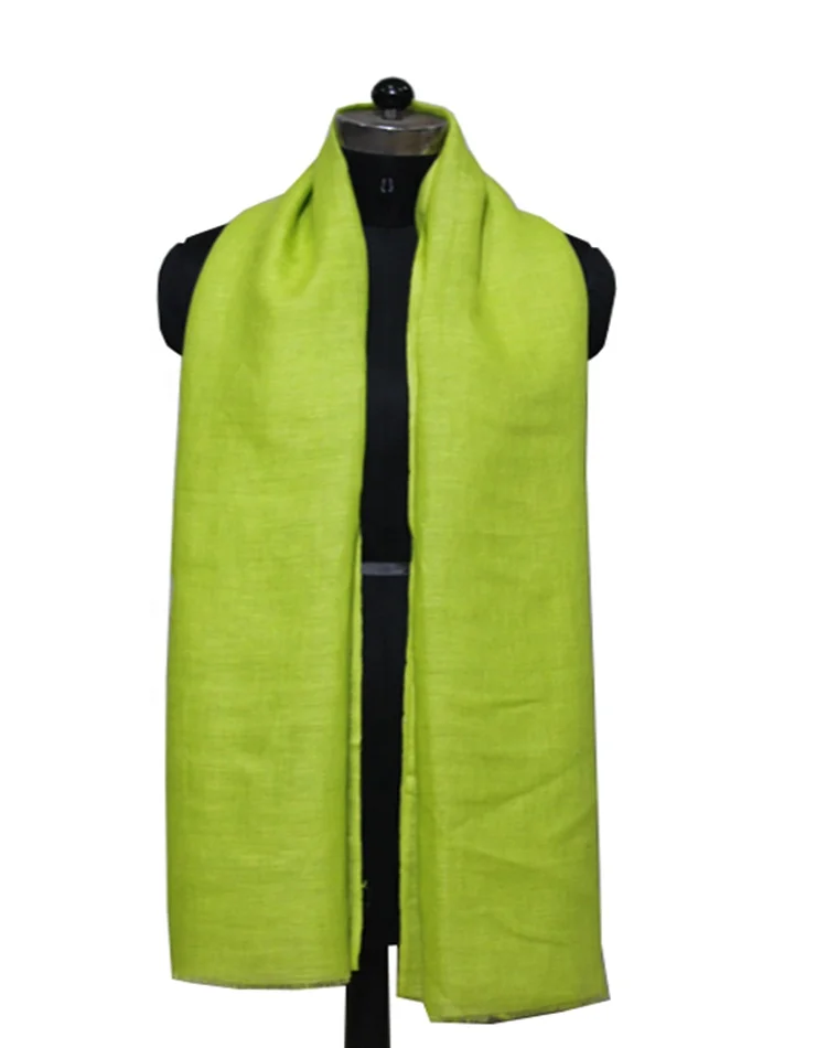 Женский однотонный шарф