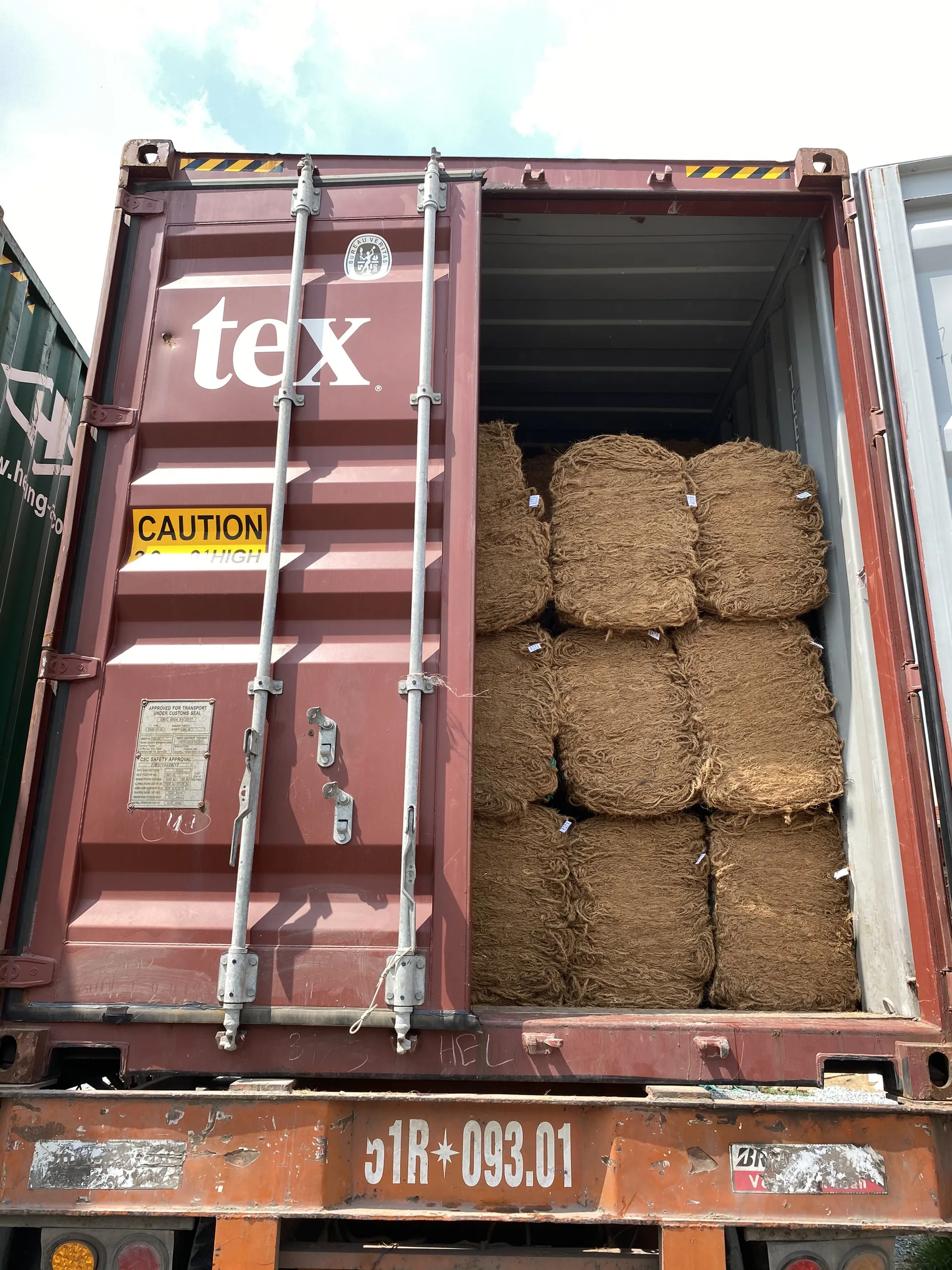 Coir Mat Made From Coconut Fiber Vietnam