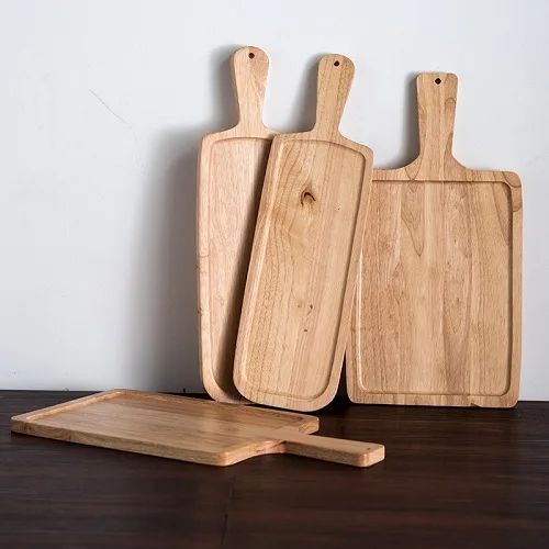 wholesale  price best quality Luxury Flexible Large End Grain Black Walnut Cutting Board For Kitchen With Juice Groove
