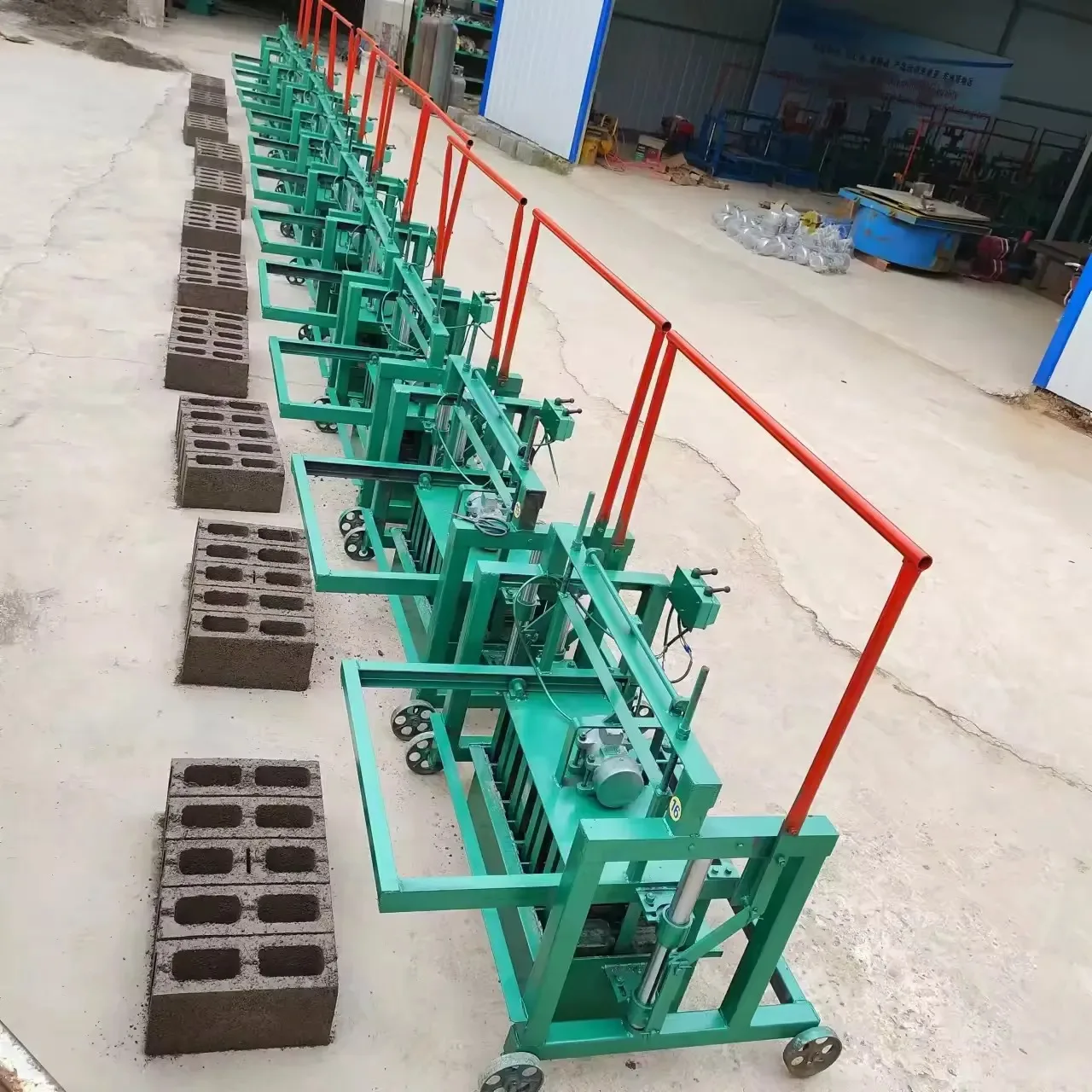 Машина для производства газобетонных блоков